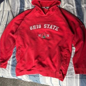 Columbia Ohio State Red Hoodie